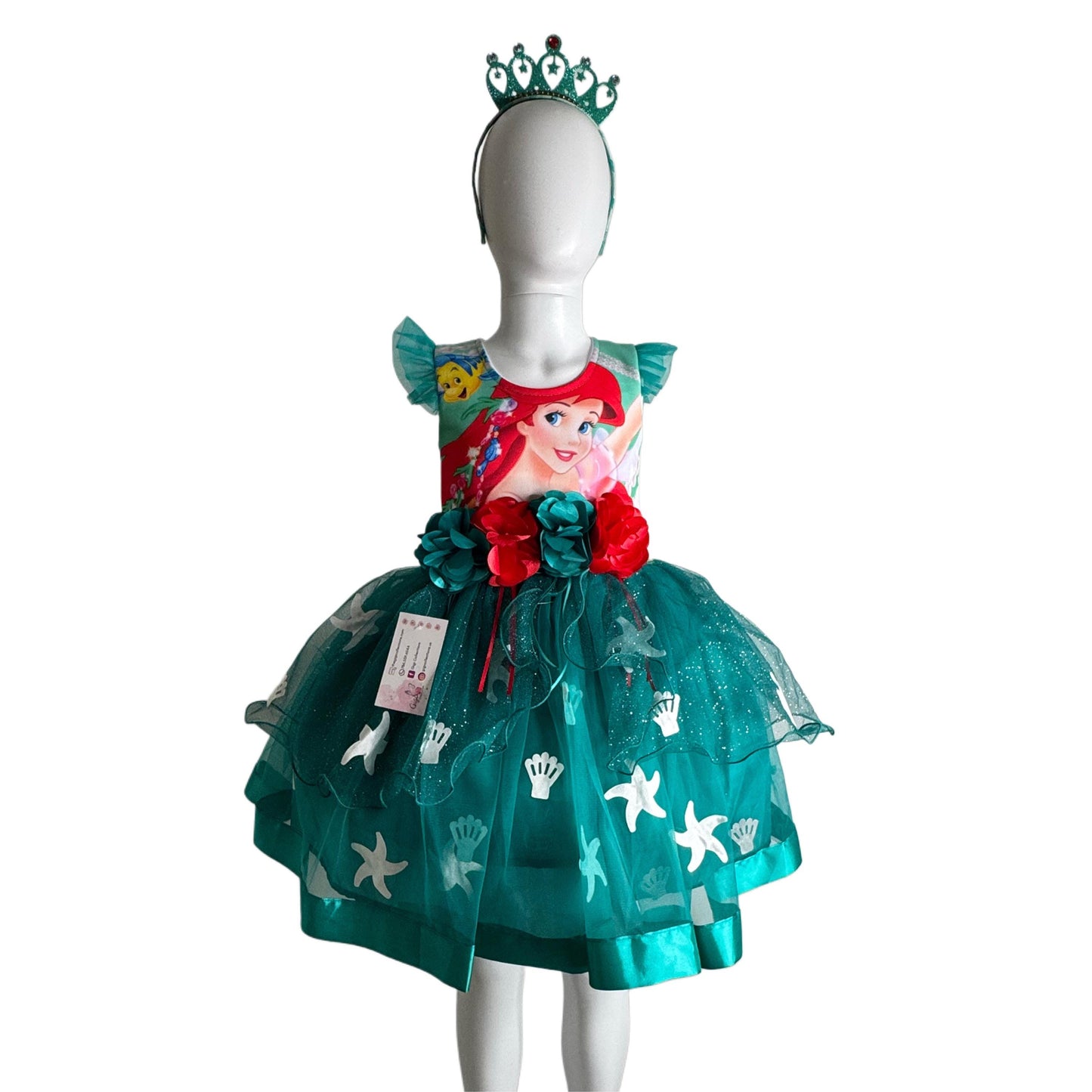 Little Mermaid Ariel Tutu Dress – Ariel Birthday Party Outfit