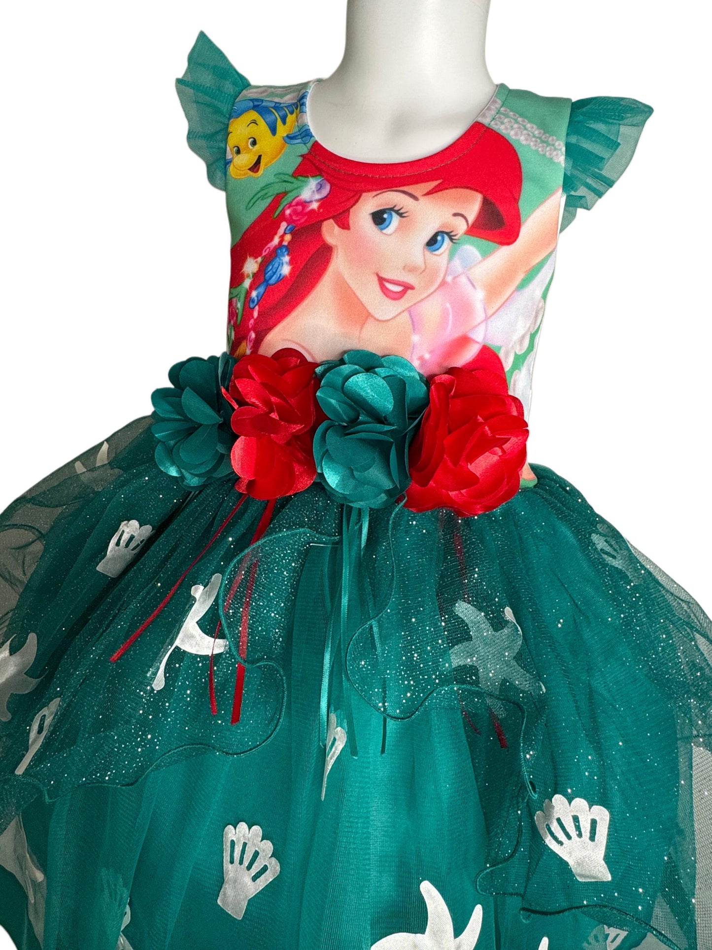 Little Mermaid Ariel Tutu Dress – Ariel Birthday Party Outfit