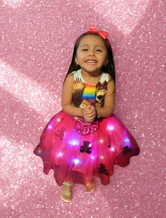 Add LED Lights to Dress Skirt