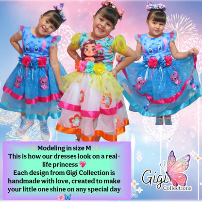 Pink Minnie tutu dress for girls | Birthday costume with ears headband and bow | Toddler princess party outfit