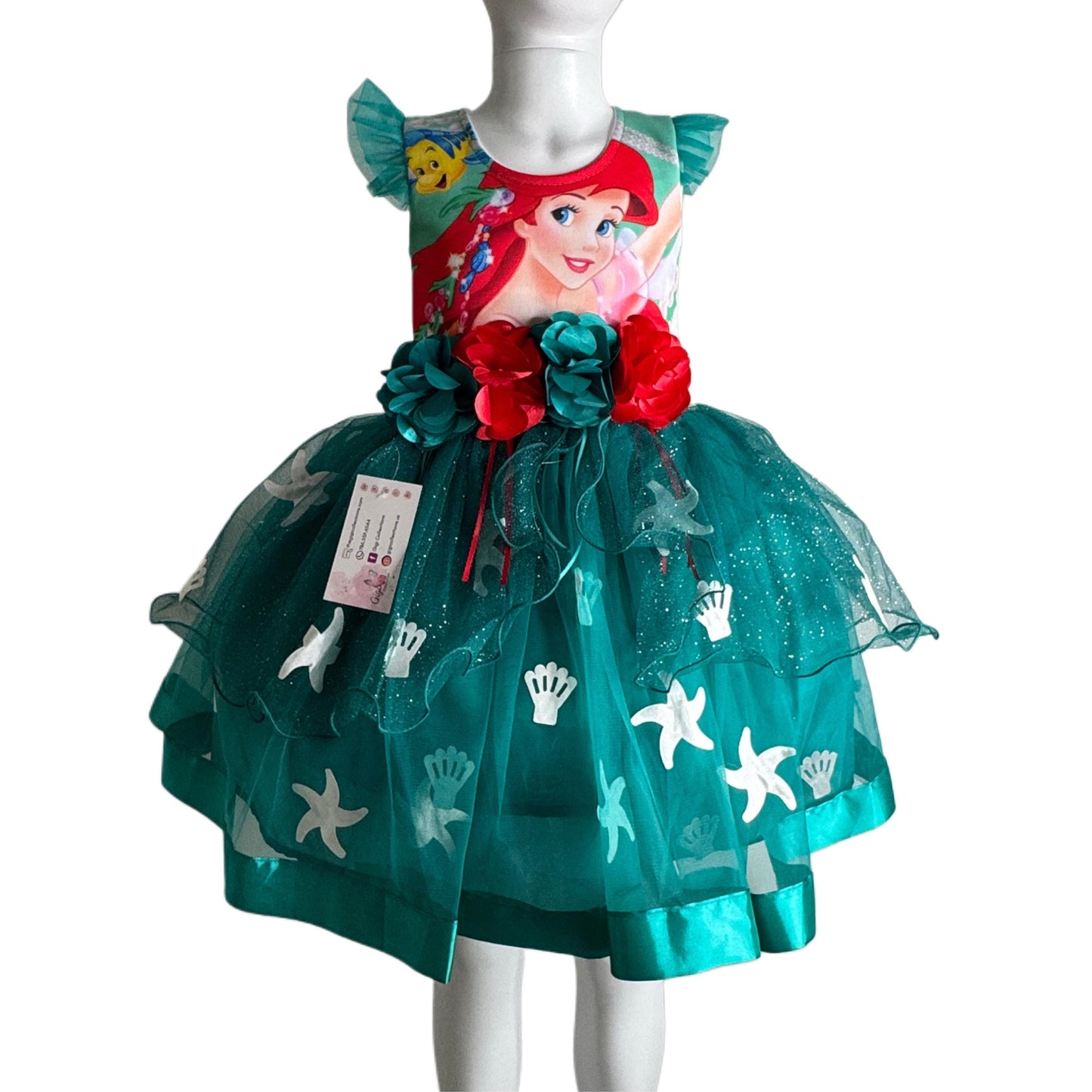 Little Mermaid Ariel Tutu Dress – Ariel Birthday Party Outfit